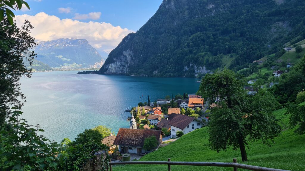 Bauen village Switzerland