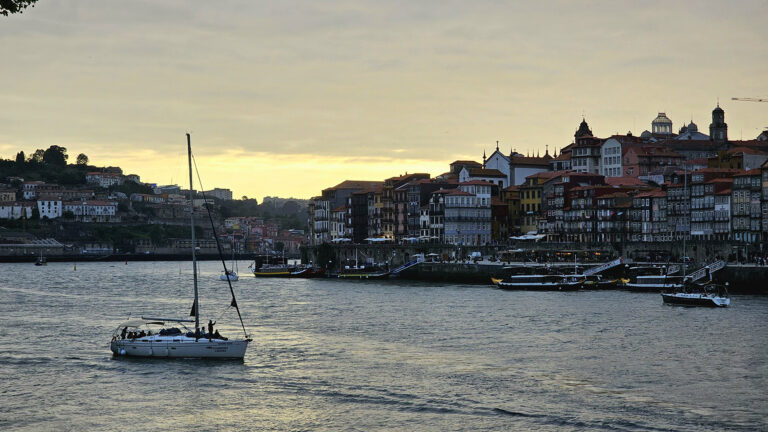 Porto harbor Portugal
