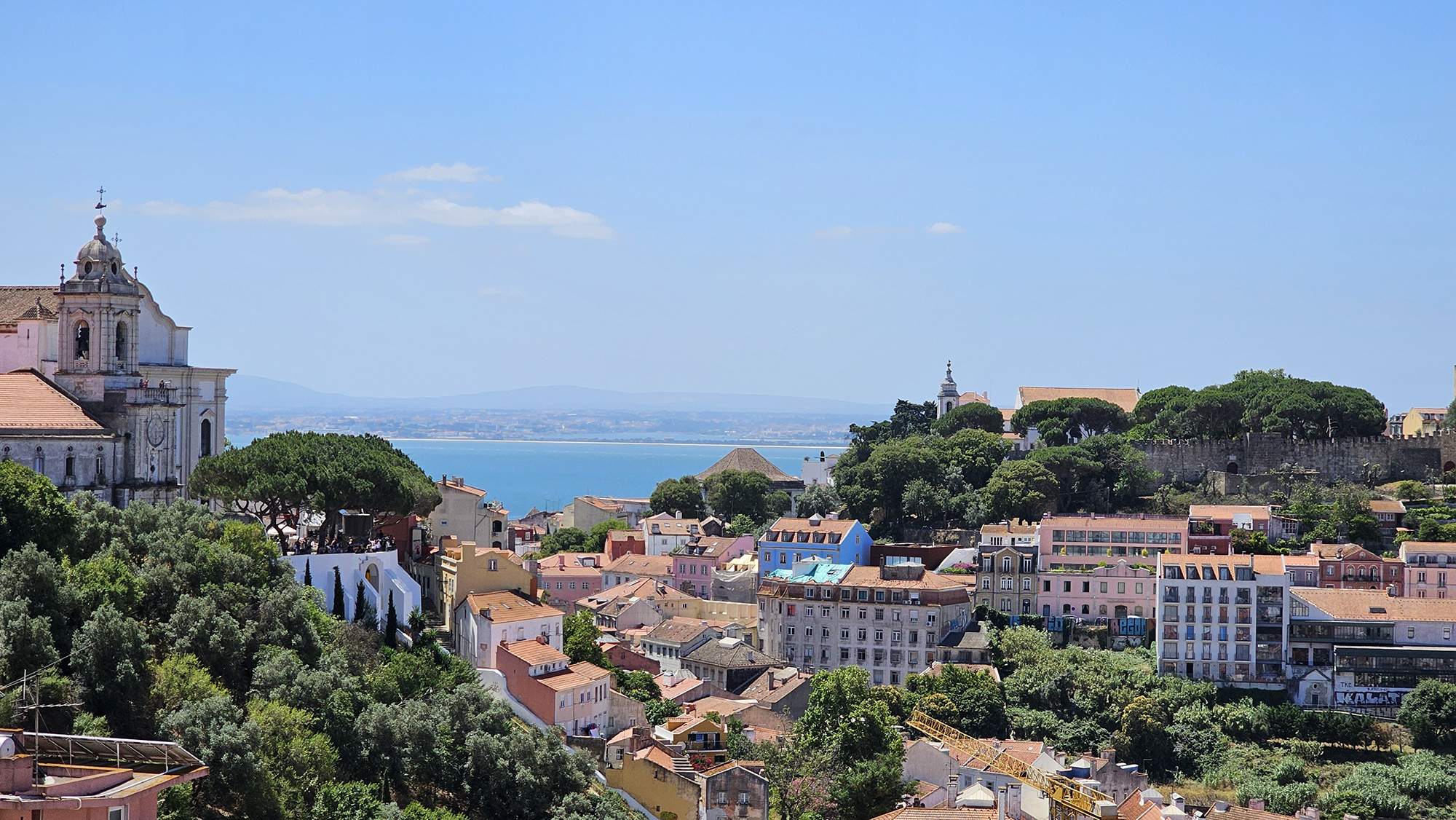 Viewpoint Lisbon Portugal