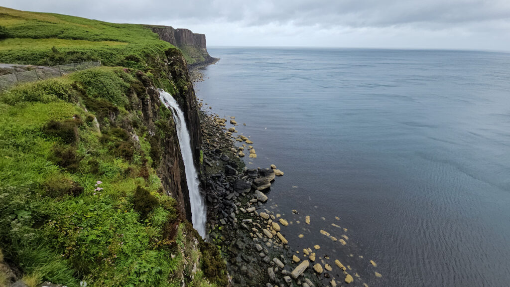 Kilt Rock and Mealtfalls Isle of Skye Scotland UK