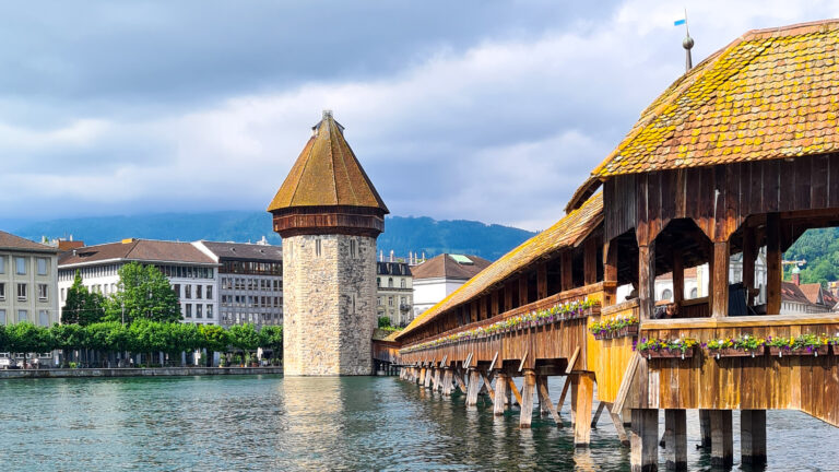 Chapel Bridge Luzern Switzerland